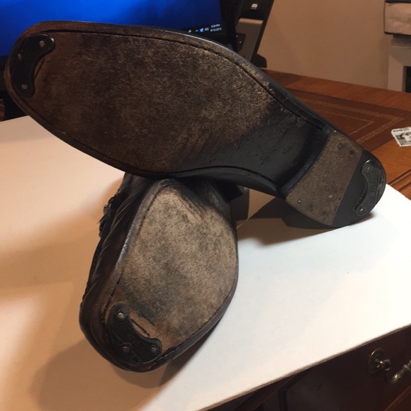 Bruno Magli Daneal Black Soft Leather Loafers - Picture 7 of 8